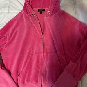 Juicy couture pink track jacket